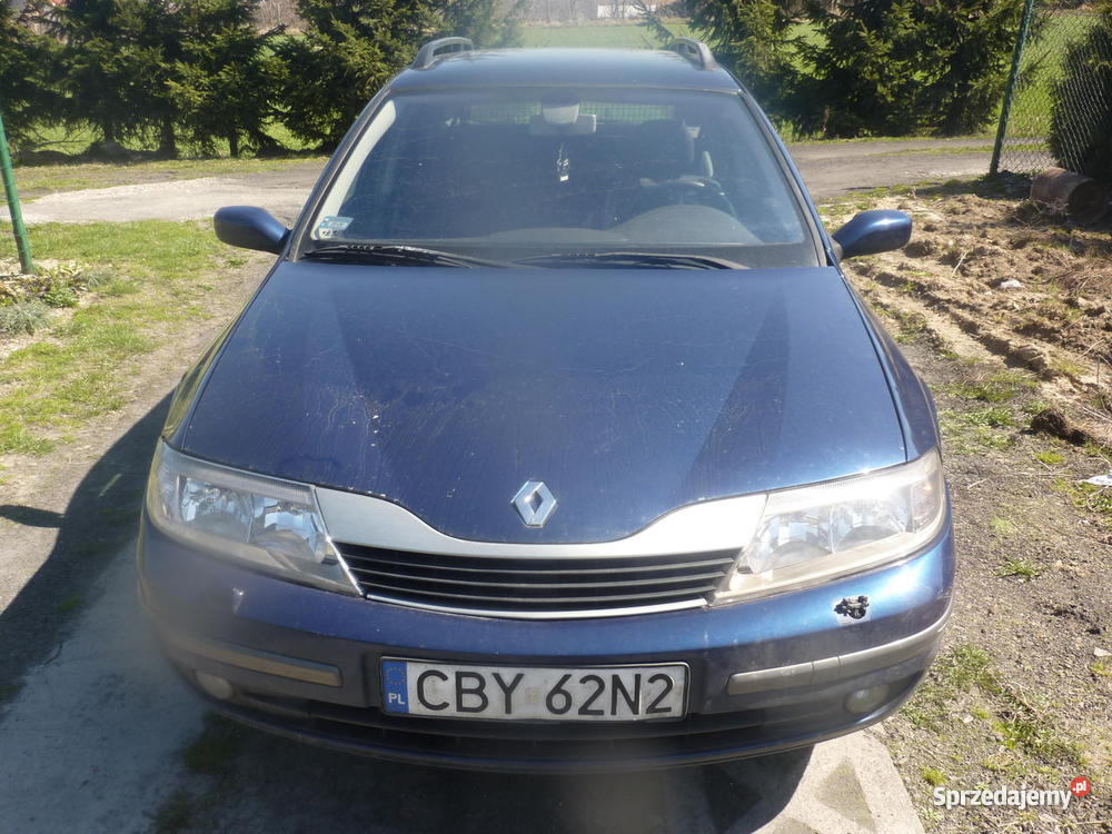 renault laguna kombi 2002 granat metalik 19 turb klimatyzacja