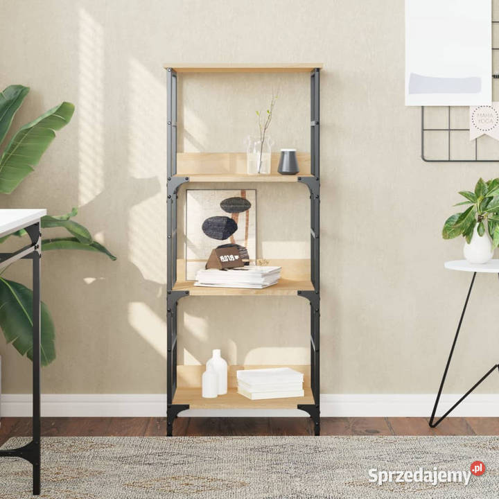 Regał na książki dąb sonoma 50x33x1175 WM835270 Warszawa