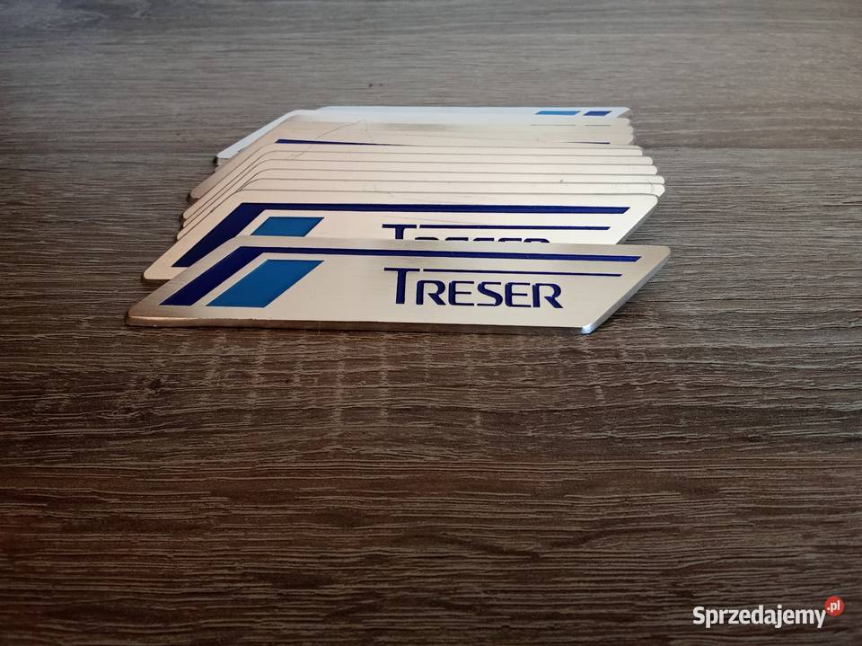 EMBLEMAT LOGO TRESER AUDI VW NOWE ORGINAL Kamieniec Wrocławski