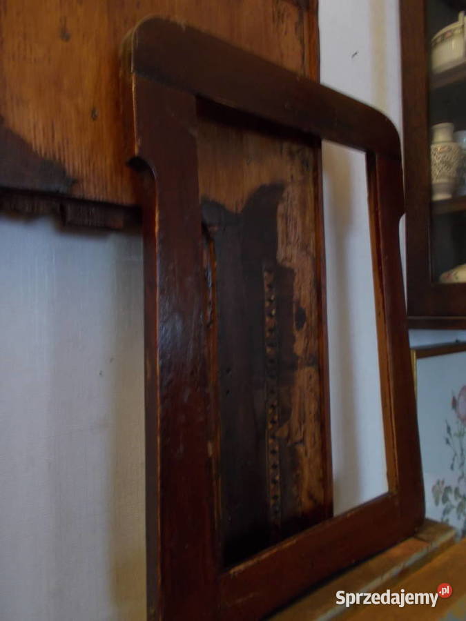 Przedwojenna RamkaStyl Secesyjny Drewno Klinowe Szczecin