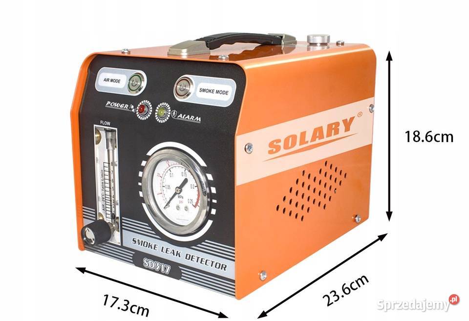 Generator dymu Tester szczelności Zadymiarka Gdańsk