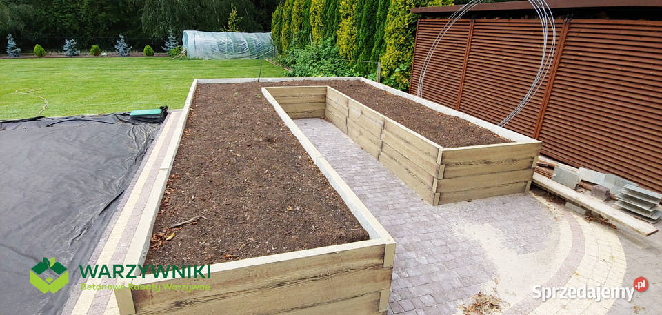 Warzywnik betonowy Skrzynia na warzywa Rabata Górno