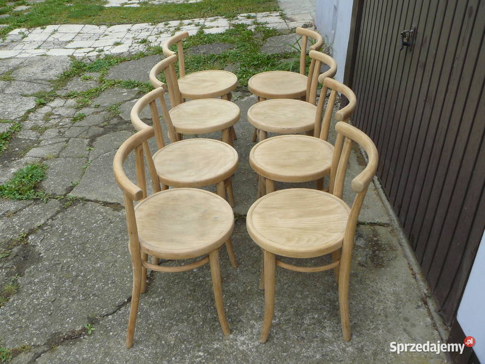 Stare krzesła sygnowane Thonet Nowy Sącz