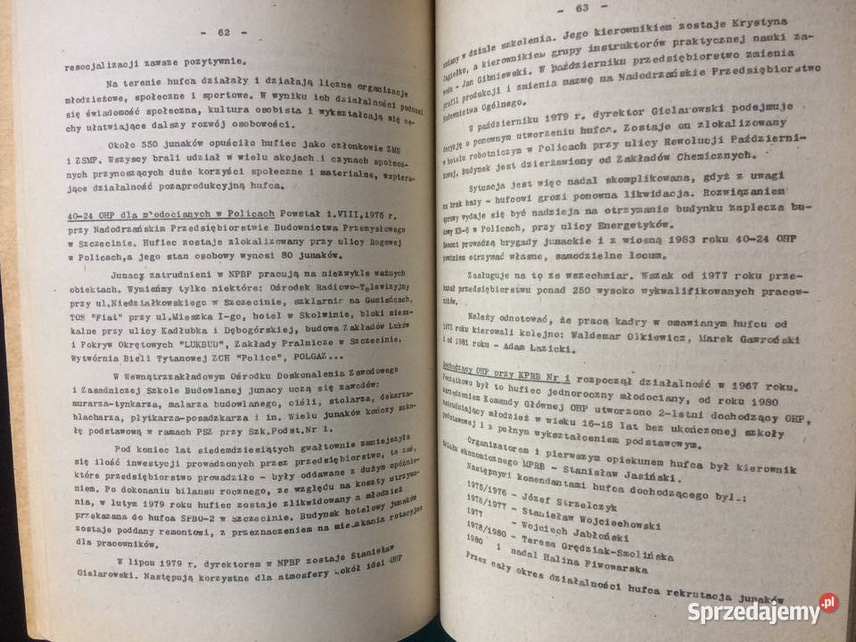 3418 25 Lat Działalności OHP Na Pomorzu zachodniopomorskie Szczecin