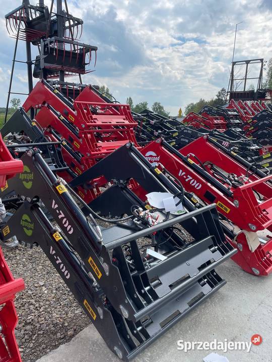 15 Ładowacz czołowy Agrosped V700 URSUS ZETOR MF Szczecin