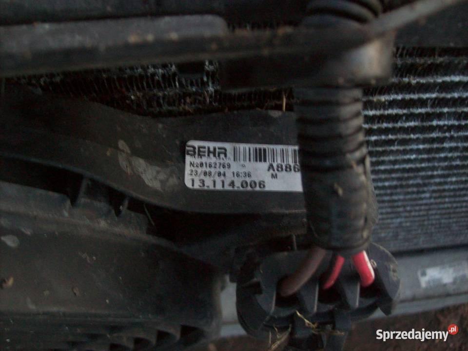 Corsa C 13 CDTI Chlodnice Intercooler wentylator