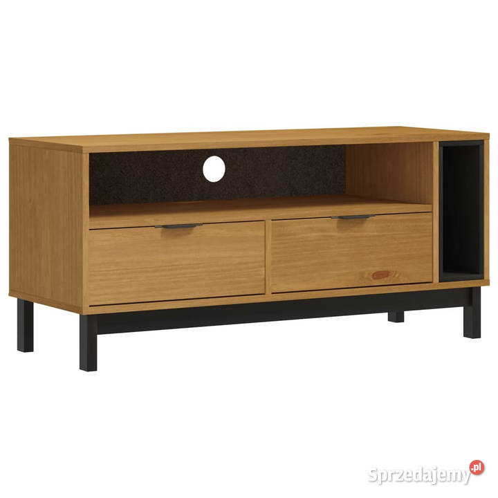Szafka pod TV FLAM 110x40x50 lite drewno sosnowe Warszawa sprzedam