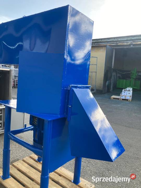 Młyn zagęszczarka do folii niebieski Stary Sącz