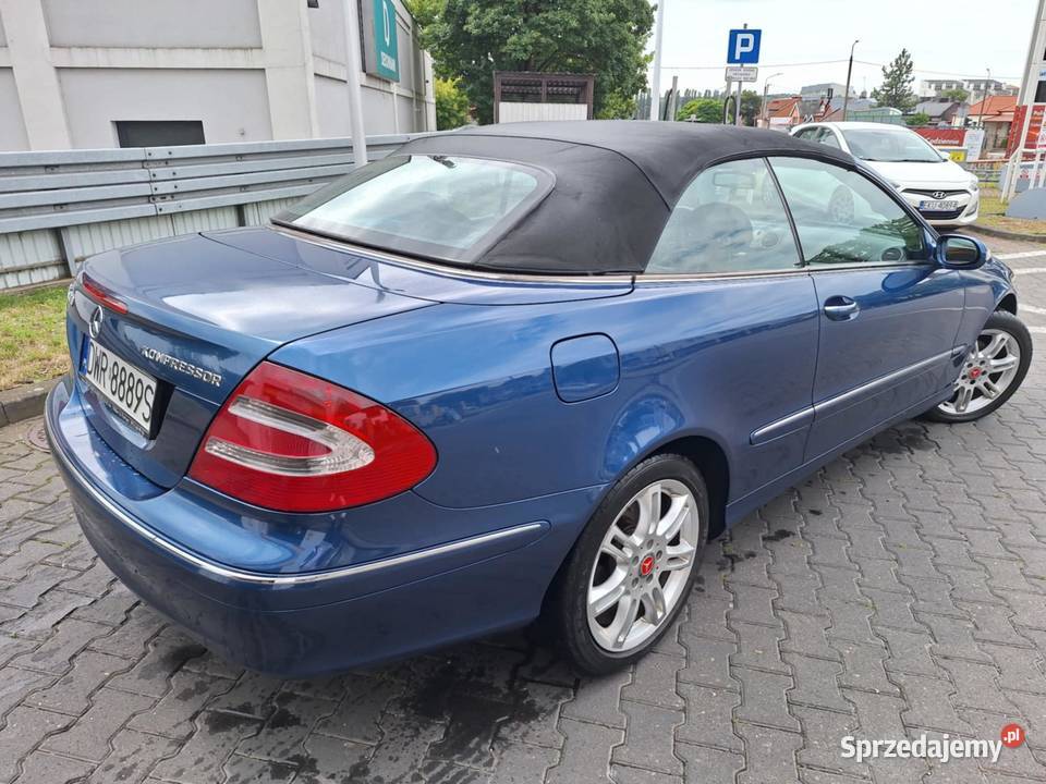 Piękny Mercedes CLK 1800cm3 Gostynin