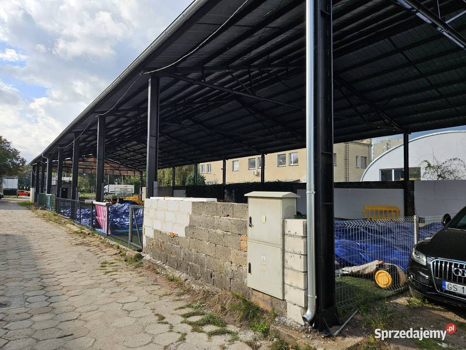 1400m2 Hala wiata grunt dzialka plac lubuskie Zielona Góra sprzedam