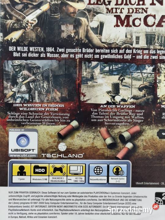 PlayStation 3 Call of Juarez Bound in Blood Poddębice