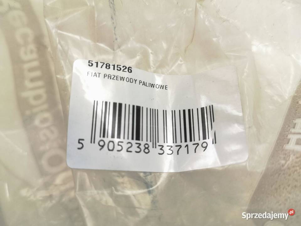 PRZEWODY PALIWOWE FIAT DOBLO 0509 13 JTD ORI OE