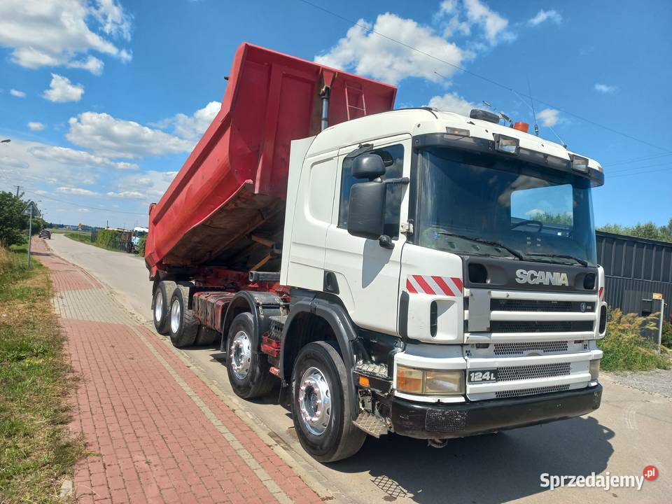 Scania 124 400 8X4 Wywrotka 4ośka Fajny Stan 20500kg Mielec
