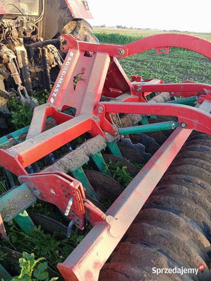 Agregat talerzowy agromasz 3 m nieuszkodzony wielkopolskie Sarbinowo