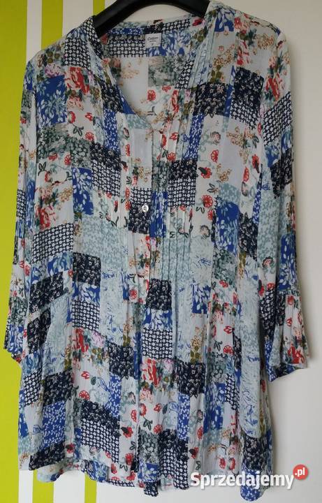 L Kolorowa tunika Cotton Rozmiar 44(XXL) Gliwice sprzedam