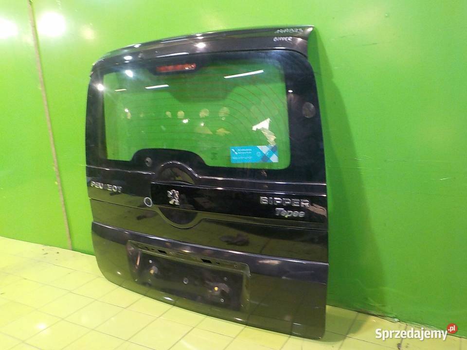 PEUGEOT BIPPER 09r VAN klapa tyl mazowieckie Suków
