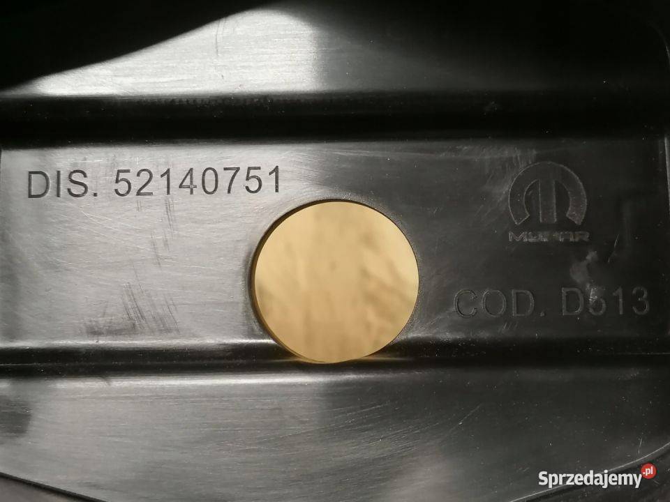 FIAT 500E ŚLIZG WZMOCNIENIE ZDERZAK PRZÓD Pleszew