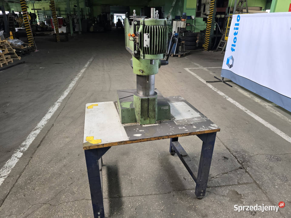 Nitownica radialna BRCKER ze stołem 20 wielkopolskie Trkusów