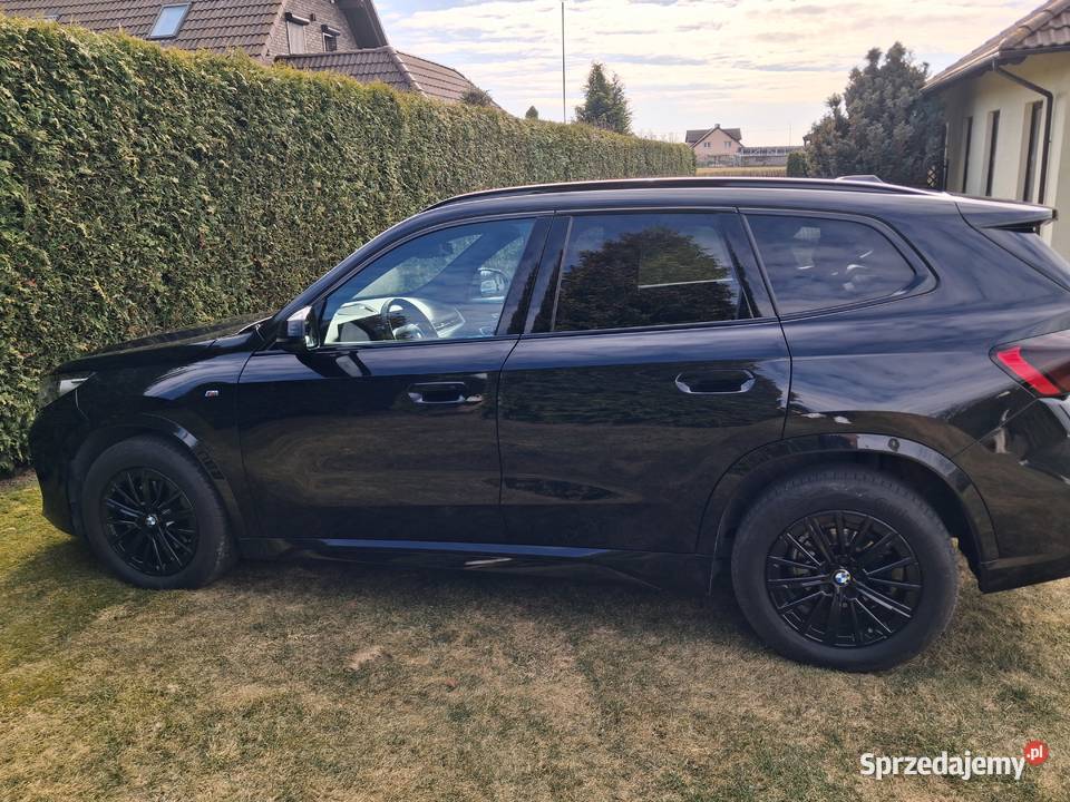 Bmw X1 2023 20TDI 150 bezwypadkowy sprowadzony czarny Chojnice