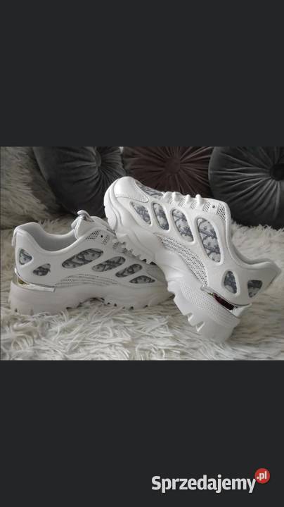 Buty sportowe na grubej podeszwie śląskie Kłobuck