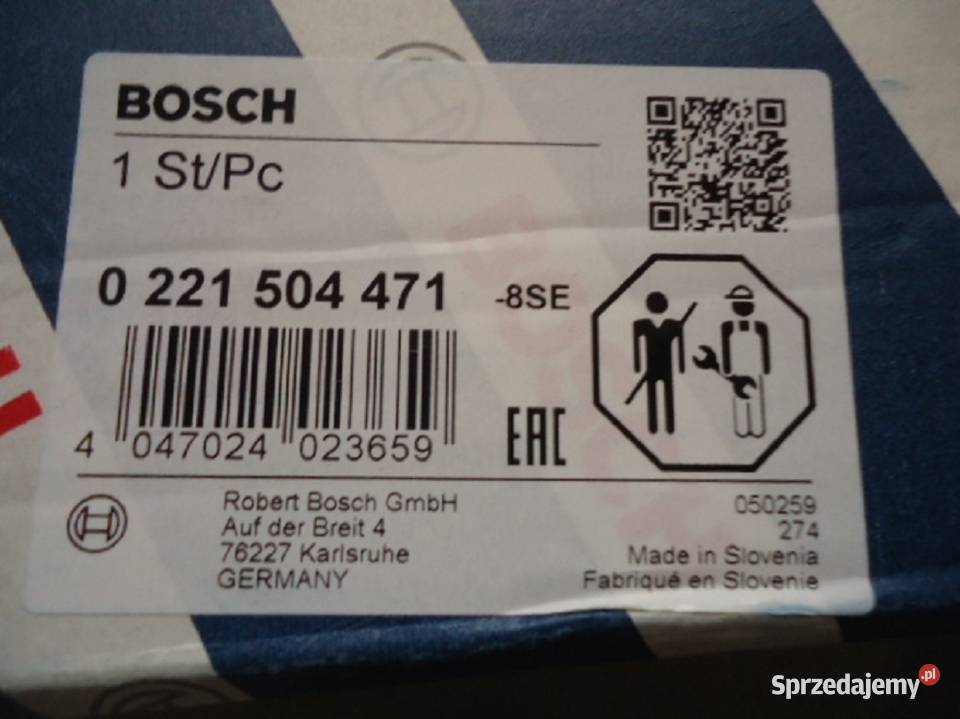 CEWKA ZAPŁONOWA NOWA BOSCH 0 221 504 471 BMW Jaworzno