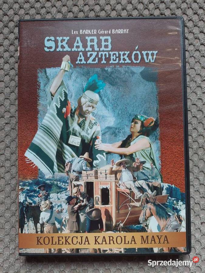 DVD Kolekcja Karola Maya SKARB AZTEKÓW Kraków sprzedam