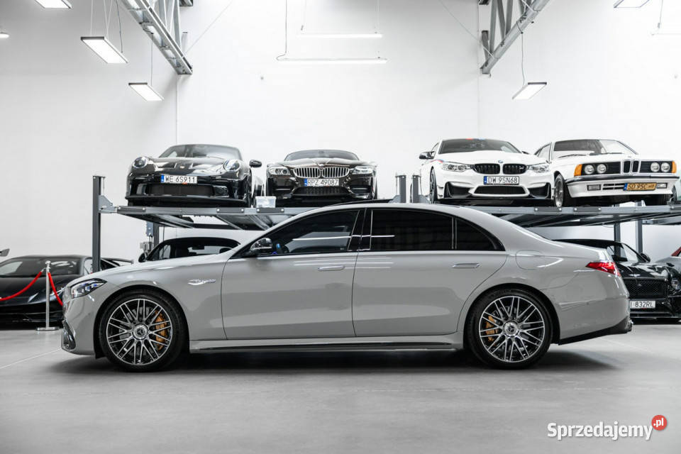 Mercedes S 63 AMG 802 Edition 1 Pełna czujnik martwego pola Węgrzce