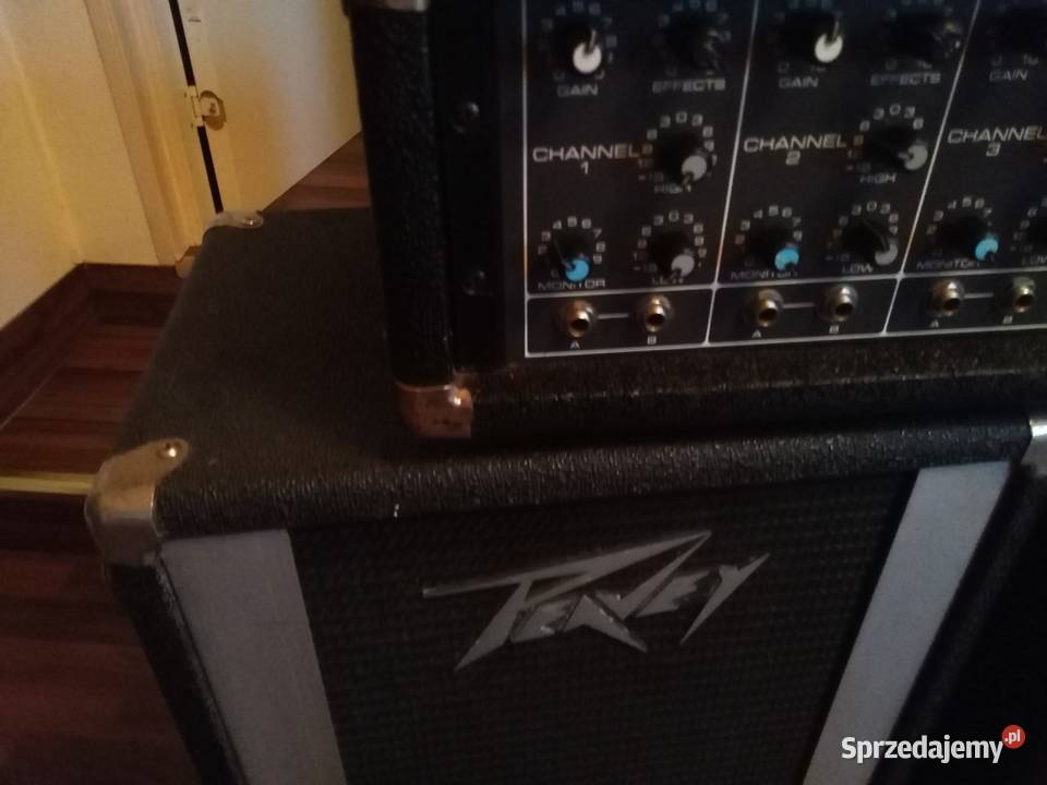 Wzmacniacz PEAVEY USA z kolumnami Puszczew