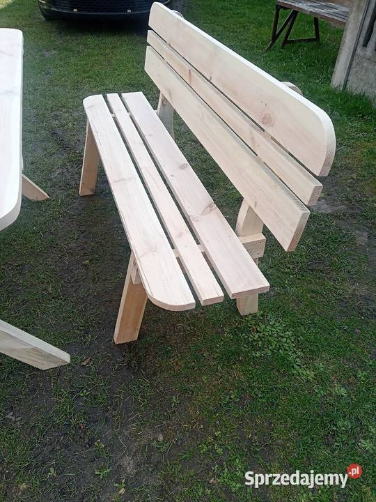 Stół ławki do ogrodu na taras łódzkie Wieluń