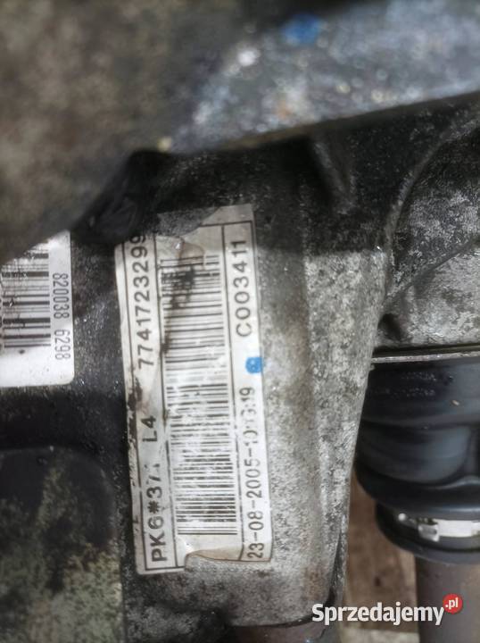 SKRZYNIA BIEGÓW PK6371 19 DCI D Nissan Primastar