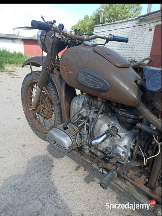 Ural irbit m 61 m 72 k 750 dniepr kujawsko-pomorskie Mogilno