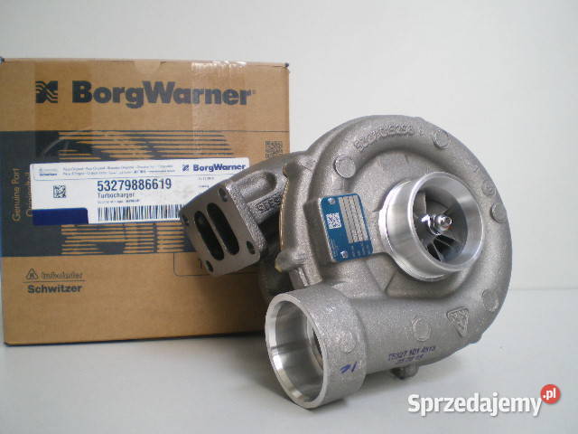Turbosprężarka BorgWarner KKK 53279886619 Pozostałe Siedlce sprzedam
