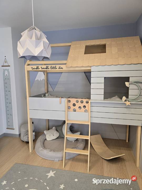 Łóżko 90x200 domek Inmondo Funflex Masywne Poznań