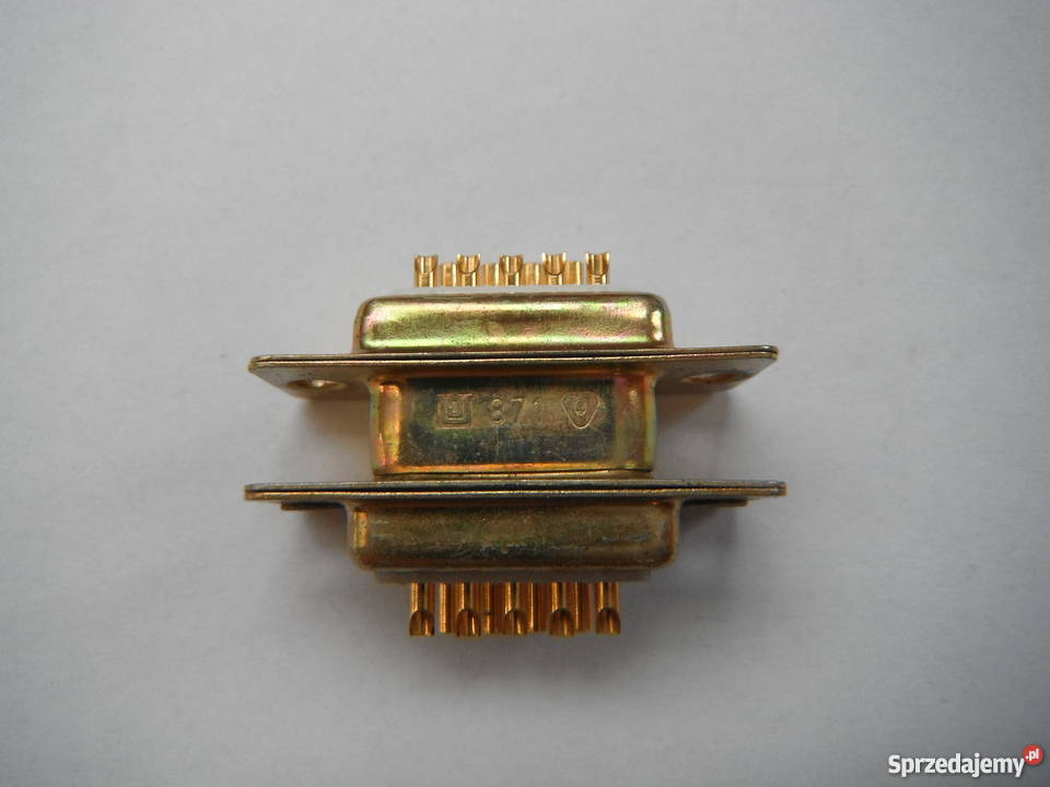 Złącze 871009 Unitra Eltra DB09 DSub 9 pin Barak