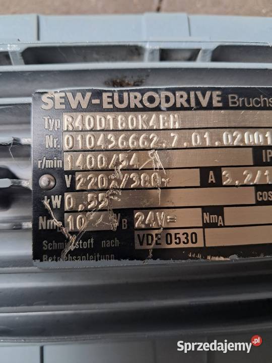 Motoreduktor 055 kW54 obr Leszno