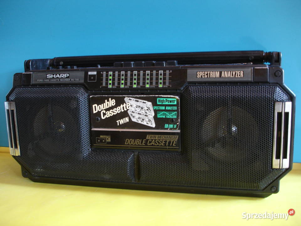 Radiomagnetofon SHARP WQT252H lubuskie Zielona Góra