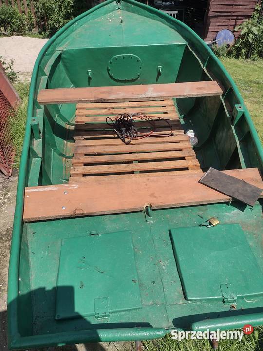 Łódka metalowa zamienie Słupca