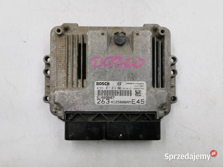 Sterownik Silnika Fiat Doblo 16 JTD 51889887 Wyszków