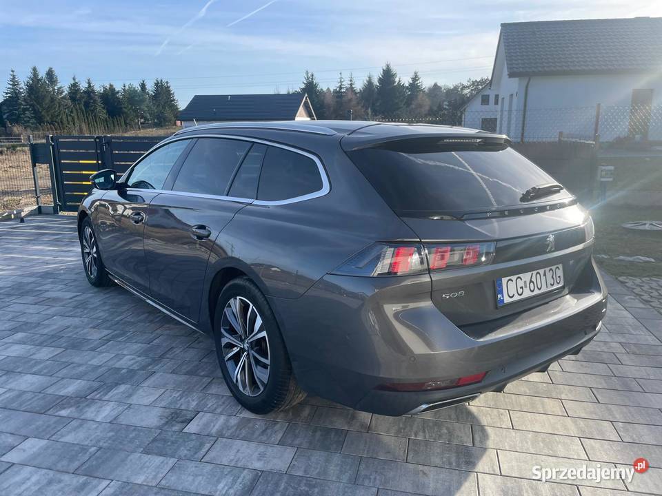 Peugeot 508 Allure 15 Automat Ledy Kamera wielofunkcyjna kierownica 508