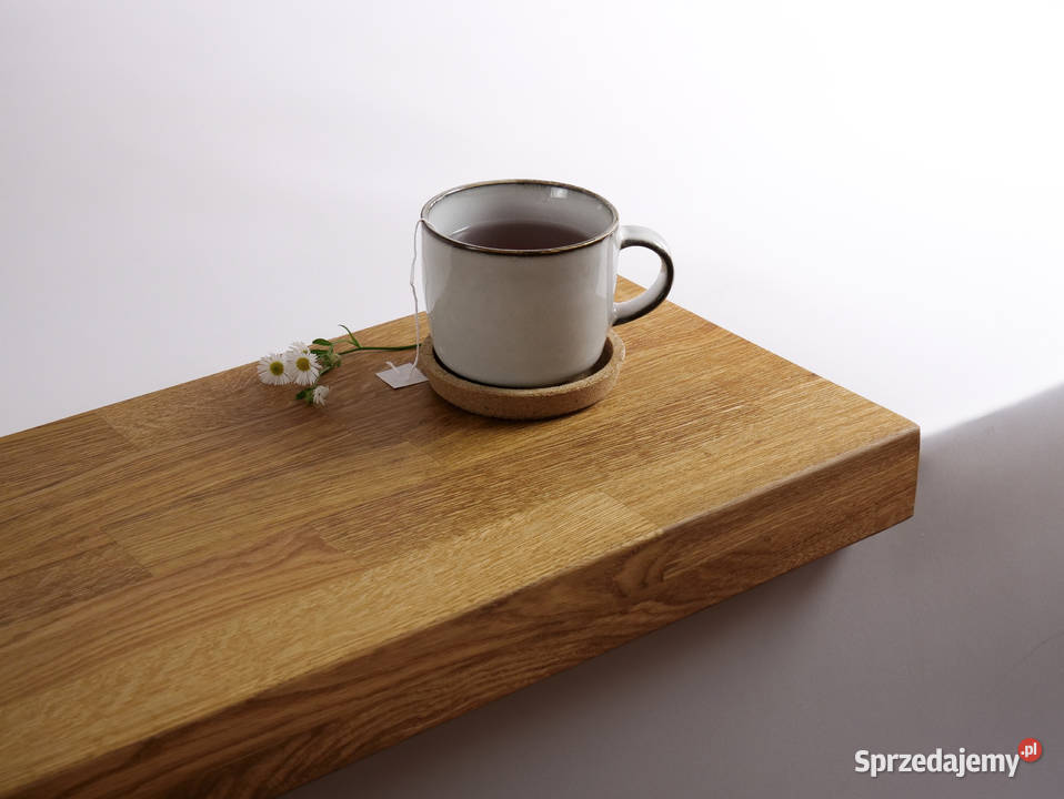 Stylowe półki drewniane prosto producenta LIGNAU Warszawa sprzedam