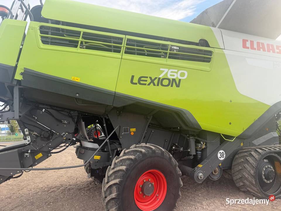 Kombajn zbożowy Claas Lexion 760TT heder V1050 Nowa Ruda