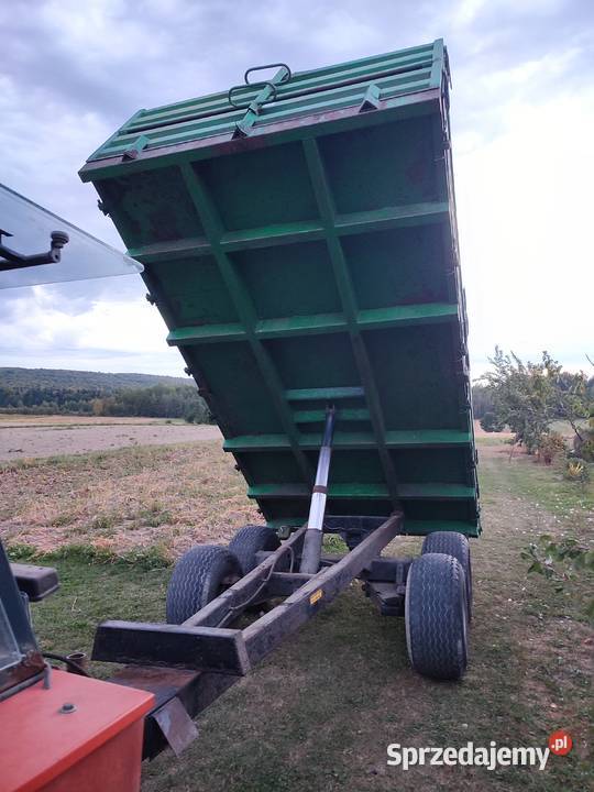 Przyczepa farma 10 ton tandem Nowa Słupia sprzedam