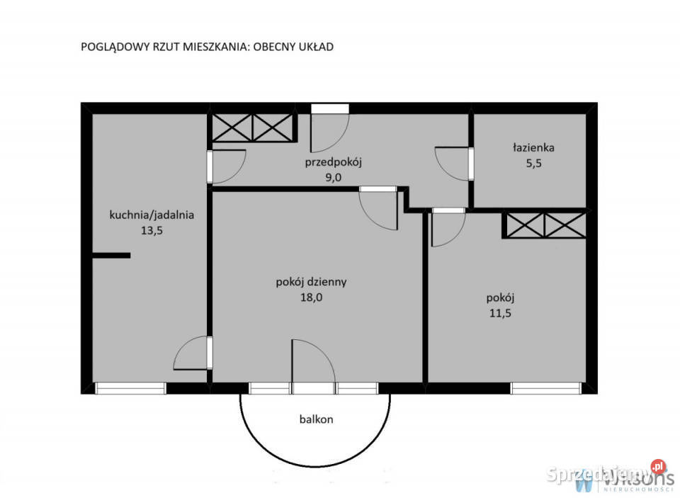 sprzedaży mieszkania Warszawa 5736m2 2 pokoje mazowieckie sprzedam