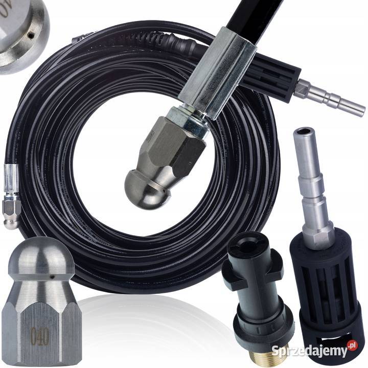 Wąż Kanalizacyjny 20M M22 Dysza 31 200 bar do Ludźmierz