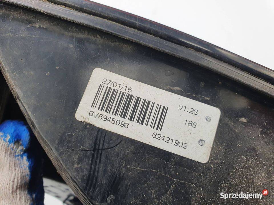 LAMPA PRAWA TYŁ SKODA FABIA III 6V6945096 Części samochodowe