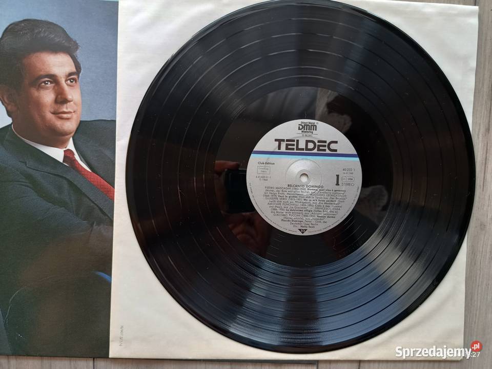 Album winylowy Placido Domingo Belcanto Domingo Wronki