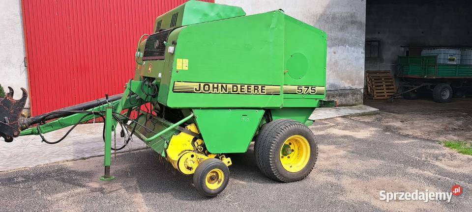 Prasa John Deere 575 nie Krone Claas holland Rakoniewice