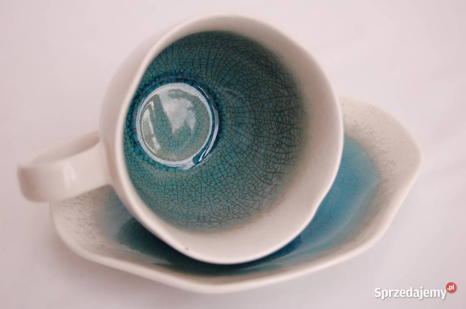 HomeYou serwis obiadowy kamionka turkus biały Lublin sprzedam