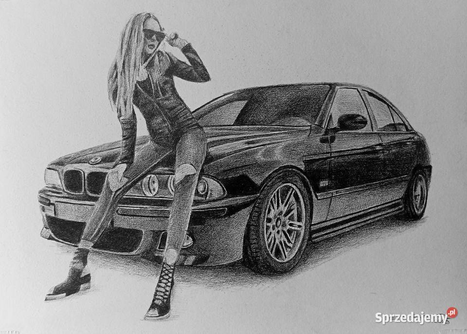 Rysunek ołówkiem grafitowym Warszawa