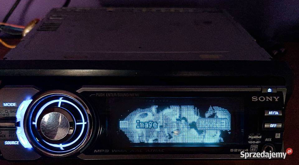 Sony CDXGT929U AnimacjeWinda Radioodtwarzacze Kępno